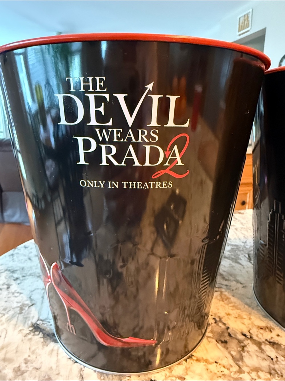 The Devil Wears Prada 2 Promotional Tin - Black & Red
